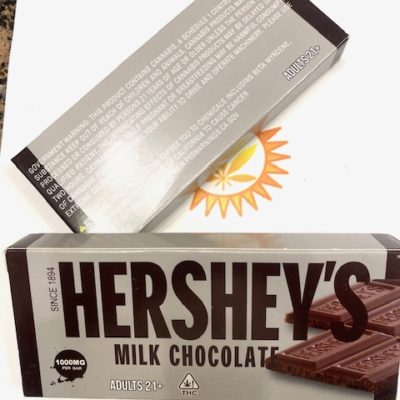 Milk Chocolate 1000mg THC Bar